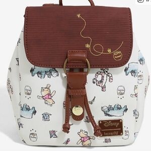 Loungefly Disney Winnie Pooh Character Print Backpack